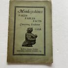 MONKEYSHINES. 1926 BOOK .FAKES FABLE FACTS HARRY RIMMER RESEARCH SCIENCE