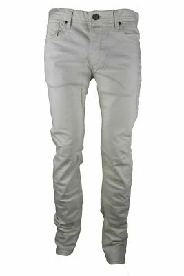 Jack Jones Vaqueros Hombre Pantalones Slim Fit Talle Bajo Rojo Verde Blancos 32 - Imagen 1 de 4