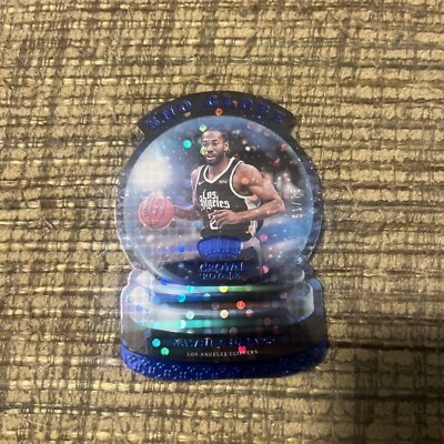 2021-22 Crown Royal Kawhi Leonard Blue Sno Globe Parallel /75 LA Clippers SP - Image 1 of 4