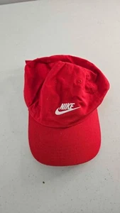 Nike Casual Gorra de Pelota ROJA Ajustable Stap Back Nike Talla 1 Heritage 66 - Imagen 1 de 4