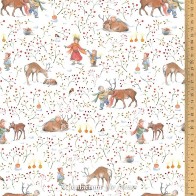 +++ 0,5 Meter ACUFACTUM  Kinder und Rentiere 955  +++09/24 +++ - Bild 1 von 2