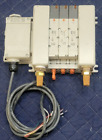SMC Krümmerventilbaugruppe VV5QC41 + (3) VQC4101-5 Ventile - großer Durchfluss, schön.