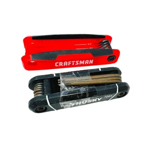 14 Pcs Craftsman, Husky, Folding Torx and Hex Key Set, In Foldable Storage Pack - Picture 1 of 3