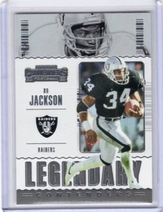 BO JACKSON 2020 Panini Contenders LEGENDARY CONTENDERS - RAIDERS - Picture 1 of 1