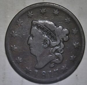 1817 Large Cent  {{{7275