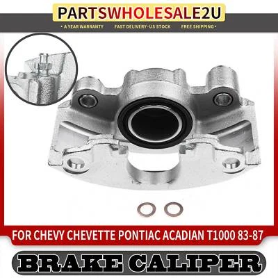 前左碟刹卡钳适用于雪佛兰 Chevette Pontiac Acadian 1983 - 1987 — 第 1/4 张图片