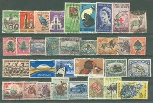 CL32 South Africa 32v used - Birds Animals Ship Red Cross - Picture 1 of 1