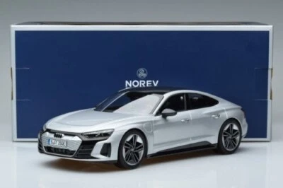 NOREV COLLECTORS 1:18 DIE CAST AUTO AUDI RS E-TRON GT 2021 GRIGIO ART 188381 - Immagine 1 di 3