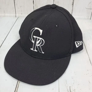 Colorado Rockies Hat Cap Boys Snapback Black Logo Embroidered Wool YOUTH - Picture 1 of 11