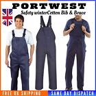 Genuine High Quality Cotton Workwear Overall Portwest Bib & Brace Coverall -C881