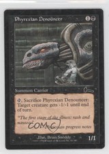 1999 Magic: The Gathering - Urza's Legacy Phyrexian Denouncer #63 0s5