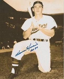 HARMON KILLEBREW Autograph - Signed 6" x 7" photo card - Twins! Senators! HOF! - Picture 1 of 4