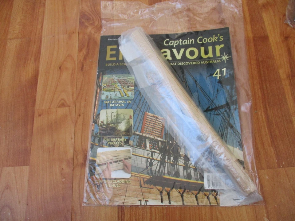 1/48 Eaglemoss Costruzione Capitano COOK Endeavour Modello Nave Problema 41 Inc - Immagine 1 di 1