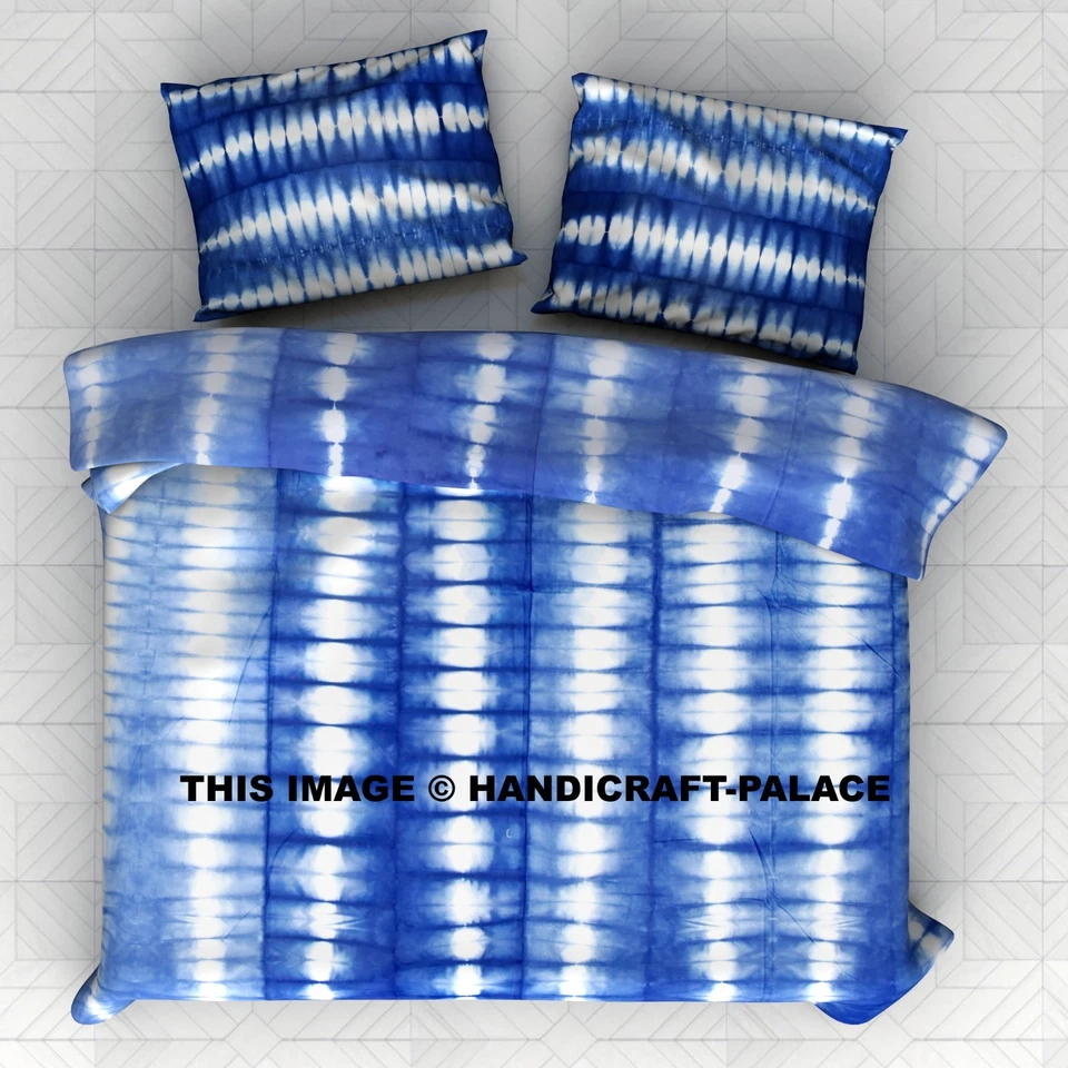 Conjunto de Capa de Edredom Indian Tie Dye Vintage Quilt Doona TAMANHO QUEEN - Imagem 1 de 1