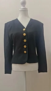 Jaeger Uk Wool Jacket 8/10 - Picture 1 of 5