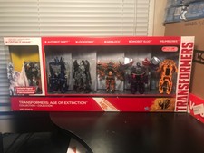 TRANSFORMERS AGE OF EXTINCTION 6 FIGURES COLLECTION