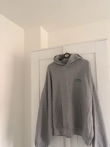 Grey Baggy Oversized Men’s Hooded Sweatshirt In Size Small Never Worn - Picture 1 of 2
