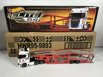 Hot Wheels Scania 770s Rlc Elite эксклюзивный автопоезд 1:64 литой ЗАПЕЧАТАННЫЙ - Изображение 1 из 4