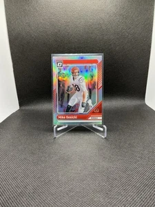 2024 Panini Donruss NFL Optic Holo Silver Prizm #42 Mike Gesicki - Picture 1 of 2