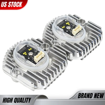 Yellow DRL LED Boards For BMW F90 M5 G30 530i 540i M550iX Headlight Angel eyes - Image 1 of 4