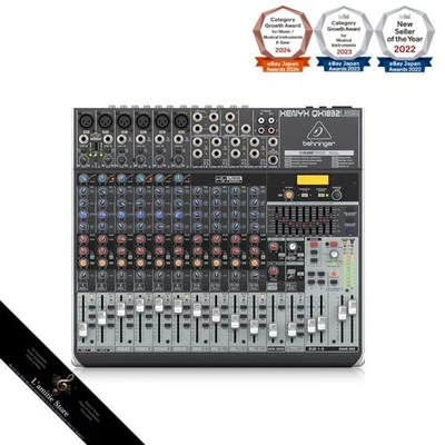 Behringer Analog Mixer 18 Channel 3 Bus 1 Knob Comp/Effect/USB Audio Interface - Image 1 of 4