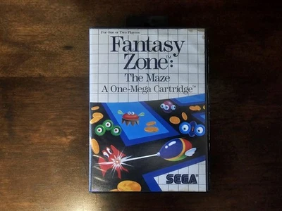 Fantasy Zone: The Maze Sega Master System Cartridge and Box only, Tested! SMS - Image 1 of 4