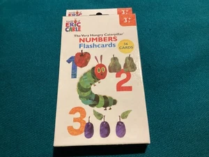 BNIP New 36 The Very Hungry Caterpillar Flash Cards - Numbers - Age 3+ - Picture 1 of 3