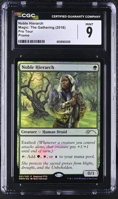 NOBLE HIERARCH Promotional RPTQ Promo Foil CGC 9 MTG [Nostalgium] - Image 1 of 2