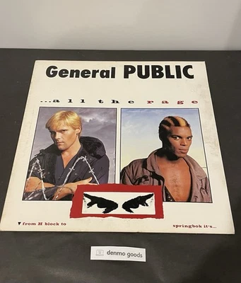 General Public - All The Rage Vinyl LP - 1984 First Press - I.R.S. SP-70046 - VG - Image 1 of 4