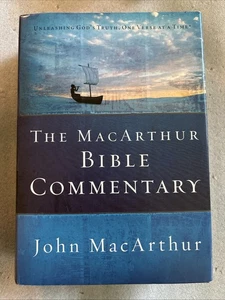 The Macarthur Bible Commentary by John MacArthur (2005, Hardcover) VERY GOOD - Picture 1 of 1
