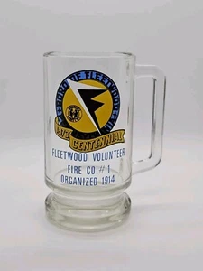 Taza de bombero Fleetwood Pennsylvania 1973 - Imagen 1 de 6