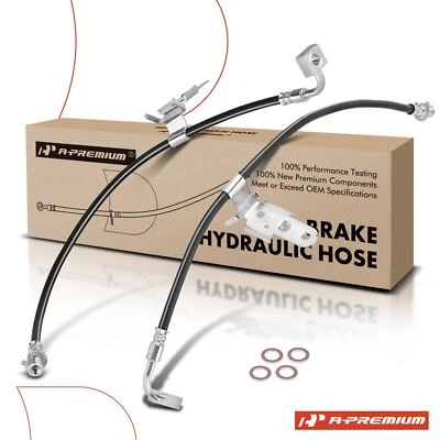 Manguera hidráulica de freno delantero derecho y derecho A-Premium 2x para Chrysler 300 Dodge Charger Foto 1 de 4
