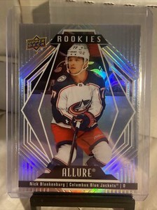 2022-23 Upper Deck Allure Hockey RC Nick Blankenburg #132 Blue Jackets Rookie