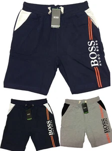 HUGO BOSS BRAND NEW TERY SOFT COTTON SWEAT SHORTS - Picture 1 of 4