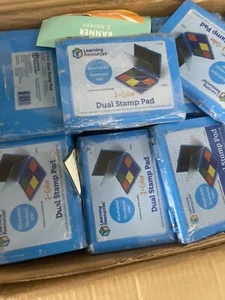 Learning Resources Jumbo 7-Colour Stamp Pad - Picture 1 of 5