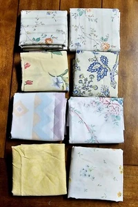 Lot Of 8  Mixed Fabric Some Vintage - Picture 1 of 1