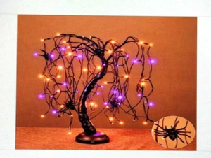 24 Inch Halloween Willow Tree LED Spooky Bonsai Tree - Picture 1 of 1