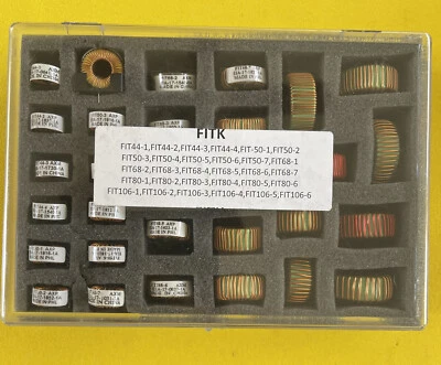 30-FITTK FIT44-1upto Fit106-6 TRIAD MAG FIXED IND 116UH 6.8A 48.5MOHM TH 2 UNITS - Image 1 of 4