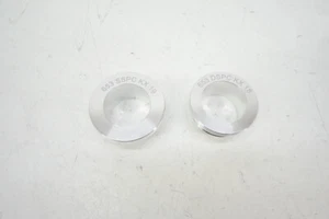 KX250 KX450 Dubya Talon Hub Rear Wheel Spacers Aluminum Silver Kawasaki M25 - Picture 1 of 13