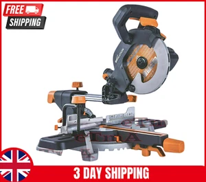 Sliding Mitre Saw Compound Electric 240V Single Bevel Chop Cut 185MM Multi NEW - Picture 1 of 6