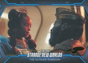 Star Trek Strange New Worlds Season 1 Gold Parallel base card number 48