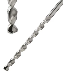 HSS-E Spiralbohrer Ø 2-12 mm Bohrer 130° Extralang, Tieflochbohrer, Metallbohrer - Bild 1 von 6