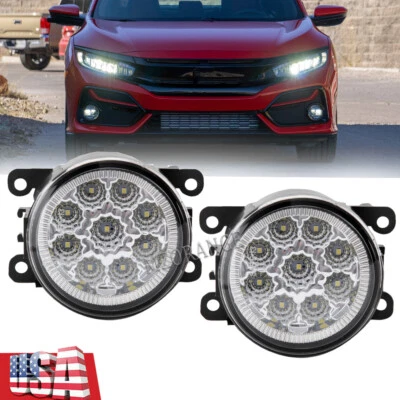 Luz antiniebla LED para parachoques delantero lámpara de conducción para Honda Civic cupé sedán 2019-2020 Foto 1 de 4