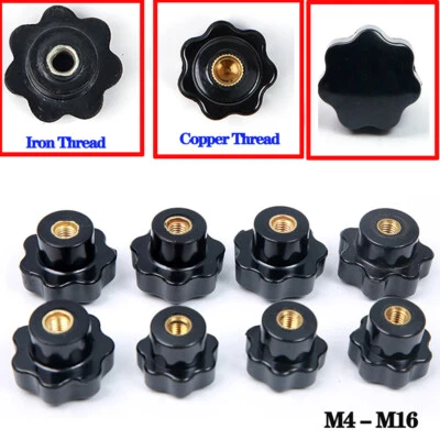 Sterngriffmutter Sterngriff Rändelmutter Sternmutter Griff Klemmmutter Schraube - Bild 1 von 4