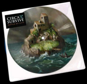 Circa Survive - Battle My Love Picture Disc 7 Inch Vinyl of 2000 Copies Pressed - Picture 1 of 1