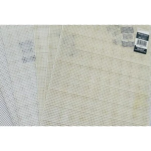 12 Lot Darcie Needle Craft Plastic Canvas Complete Sheets WHITE 10.5" x 13.5" - Picture 1 of 5