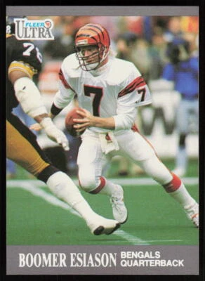 1991 Ultra Boomer Esiason #15  Football  Cincinnati Bengals - Image 1 of 2