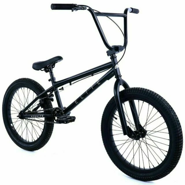 Elite 20 inch The Stealth Freestyle Bike - Black