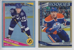 2013-14 O-PEE-CHEE RAINBOW FOIL STAR ROOKIE RC OPC #1-600 FINISH SET YOU PICK