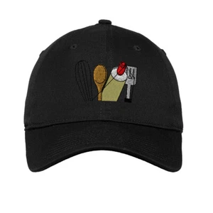 Soft Women Baseball Cap Chef Cooking Topper Utensils Embroidery Dad Hats for Men - Picture 1 of 55